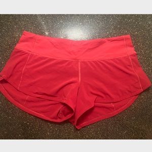 Lululemon Red Shorts 6